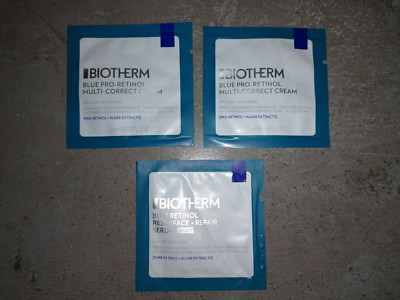 BIOTHERM Blue Pro-Retinol Multi-Correct Cream + Blue Retinol Resurface Repair