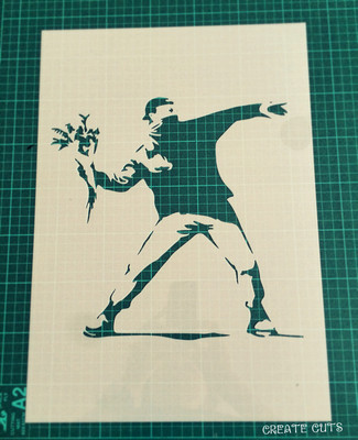 Tableau Banksy Lanceur De Fleurs | Street Art Galerie