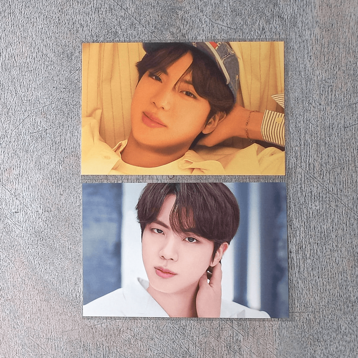BTS THE BEST Official Postcard Set Purple Ver. & Orange Ver. - Jin