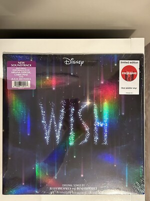 Disney WISH Soundtrack Target Exclusive Limited Blue Splatter