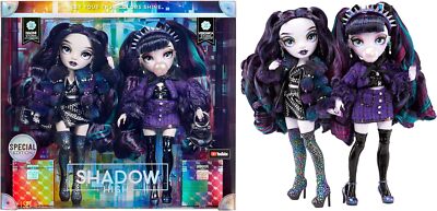  Shadow High Special Edition Twins- 2-Pack Fashion Doll. Purple & Bl