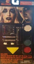 Halloween Dark Character/Vampire Makeup Kit 5+  (LOC TUB 3)