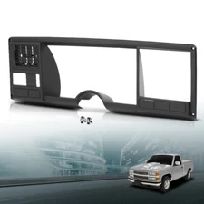 Gauge Cluster Dash Bezel Trim Black Fit For 1988-1994 Chevrolet GMC C/K Truck
