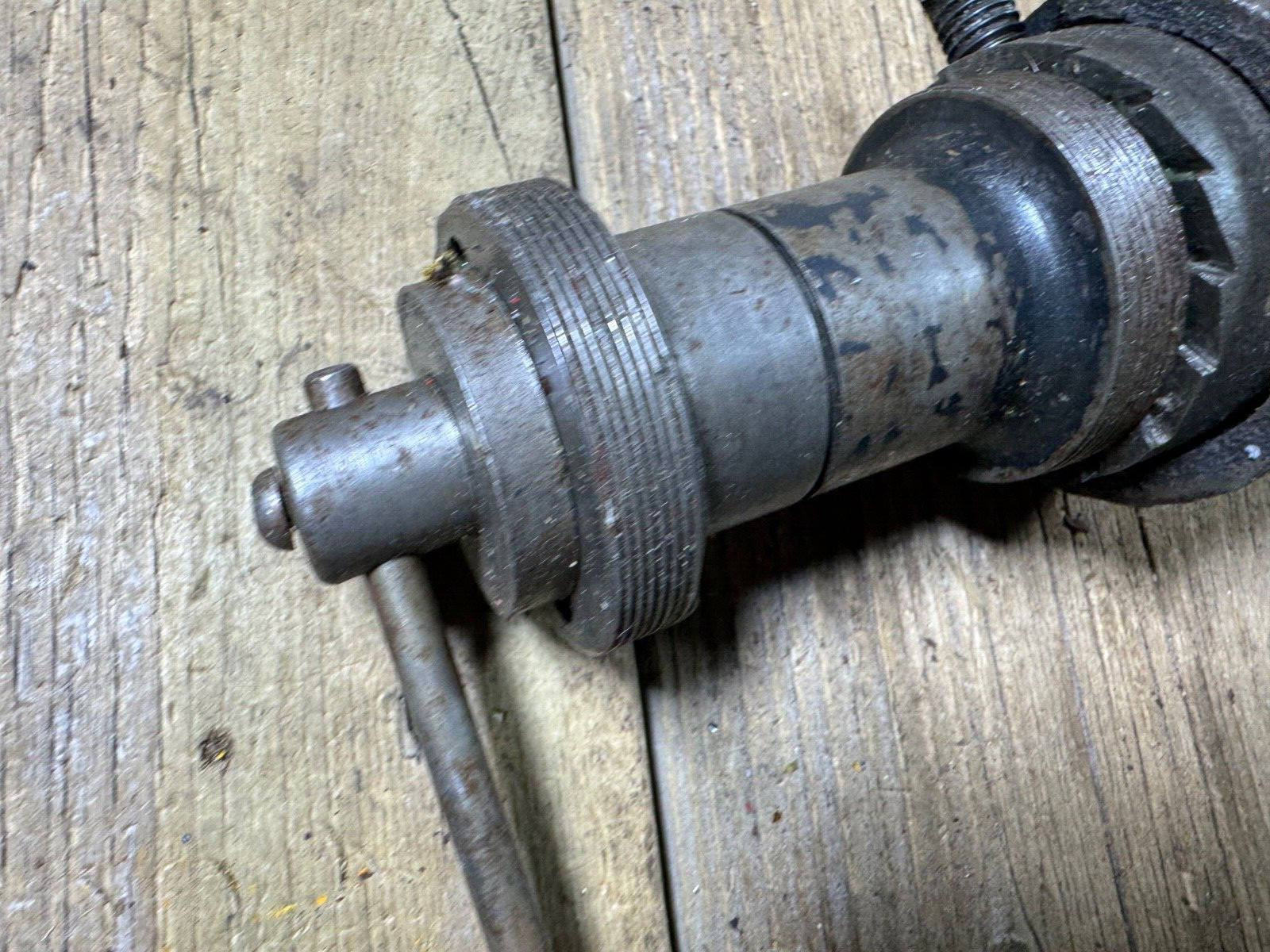 Antique Bottom Bracket Facing Tool Bicycle Bike Shop Tool Vintage