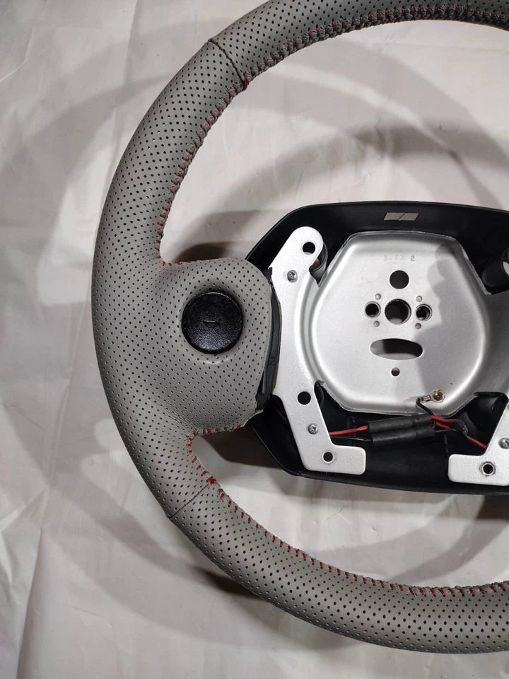 Volante Dodge Ram 1994 95 96 97 gris cuero nuevo actualización personalizada OEM Foto 2 de 4