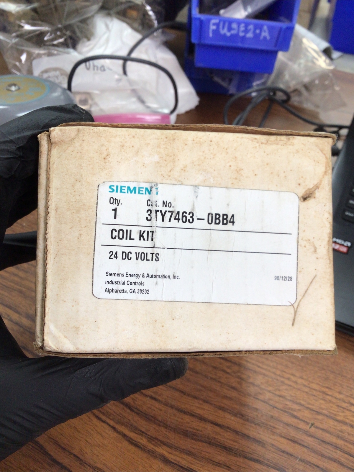 Siemens 3TY7463-0BB4 Coil Kit 24 VDC for 3TF46 / 3TF47 Contactor NOS (TA41MS)