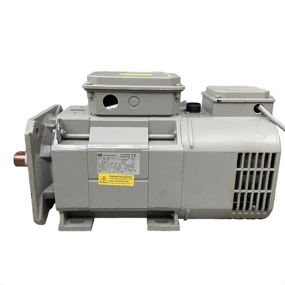Control Techniques QL-100S-CD MOTOR 4kW 1500RPM 3Ph AC Coder Motor IEC 60034-1 Foto 3 de 4