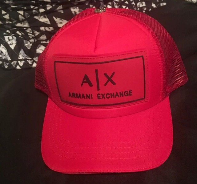 armani snapback hat