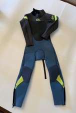 Quicksilver Boy- Girl Full Body Wetsuit Sz 2B Zipper Up