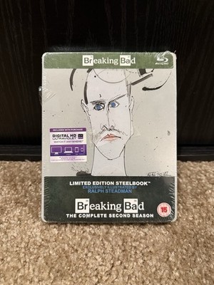 Breaking Bad: Season Two [Blu-Ray] Region Free (Steelbook) New! *SLIGHT DAMAGE