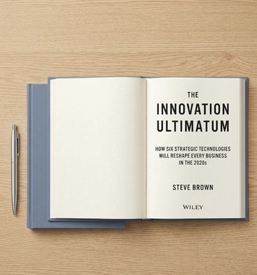  The Innovation Ultimatum by Steve Brown Hardcover Book 