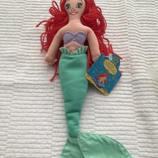 Disney Ariel The Little Mermaid Beanbag Plush MPN 42457 Ages 3 3-4 4-7 Years