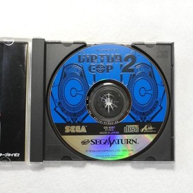 Sega Saturn Virtua Cop 2 Good condition Operation confirmed