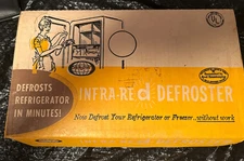 Vintage Osrow Infra-Red Defroster Refrigerator Freezer w/ Box 1950's - 60's USA