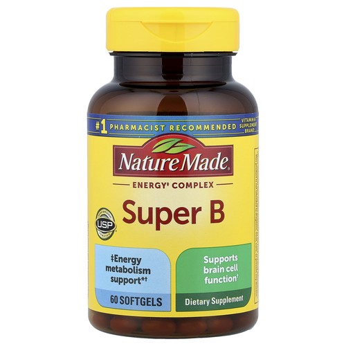 Super B Energy Complex, 60 Softgels