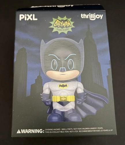 Thrilljoy PixL Batman 1966 Mini Figure New Opened Box King Tut Rare