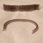 Stainless Steel Expandable Bracelet Wristwatch Bands Lot, Gold & Silver Tone — photo 9
