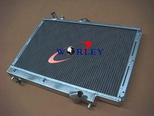 Aluminum Radiator For 1989-1994 Mazda 323 Gtx Gtr Ford Tx3 Familia Protege Mt