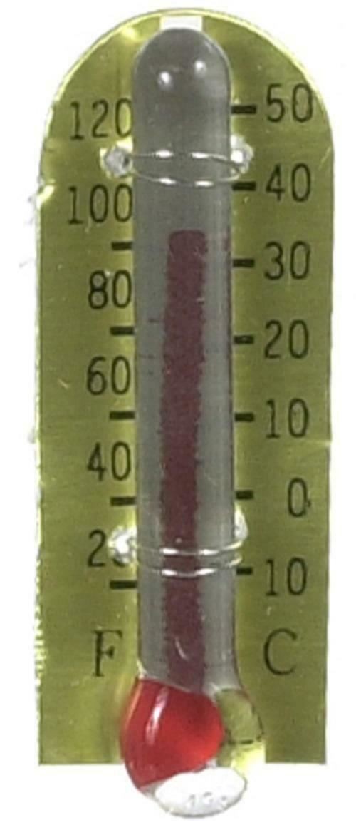 Dolls House Thermometer Miniature 1:12 Garden Accessory