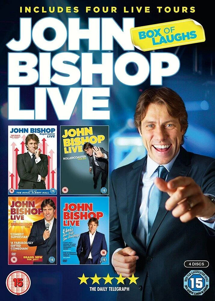 John Bishop - Live - Box Of Laughs (4 Discs) DVD