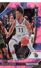 2020-21 Panini Prizm Draft Picks - Devon Dotson #72 Pink Ice Prizm (RC)
