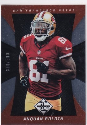 2013 Panini Limited NFL Football No. 84 Anquan Boldin 346/399