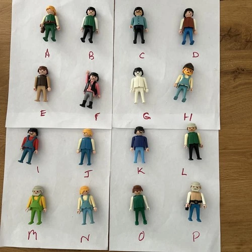 Vintage PLAYMOBIL Figures/Pick & Choose $1.99 Each/Combo Shipping Available cm