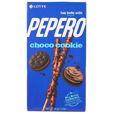 Lotte Pepero Choco Cookie 32g Pepero Stäbchen Pepero Sticks Pepero Schokosticks