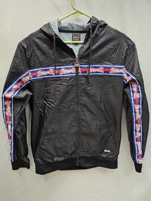 Mens Vintage Classic Le Tigre Big Stripe Track Suit Jacket Size Large