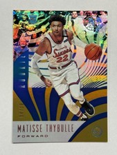 2019-20 Panini Illusions Rookie Vision Gold Parallel /10 Matisse Thybulle RC #5