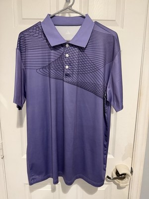 SR Speed Performance Short Sleeve Golf Polo Size Large Purple