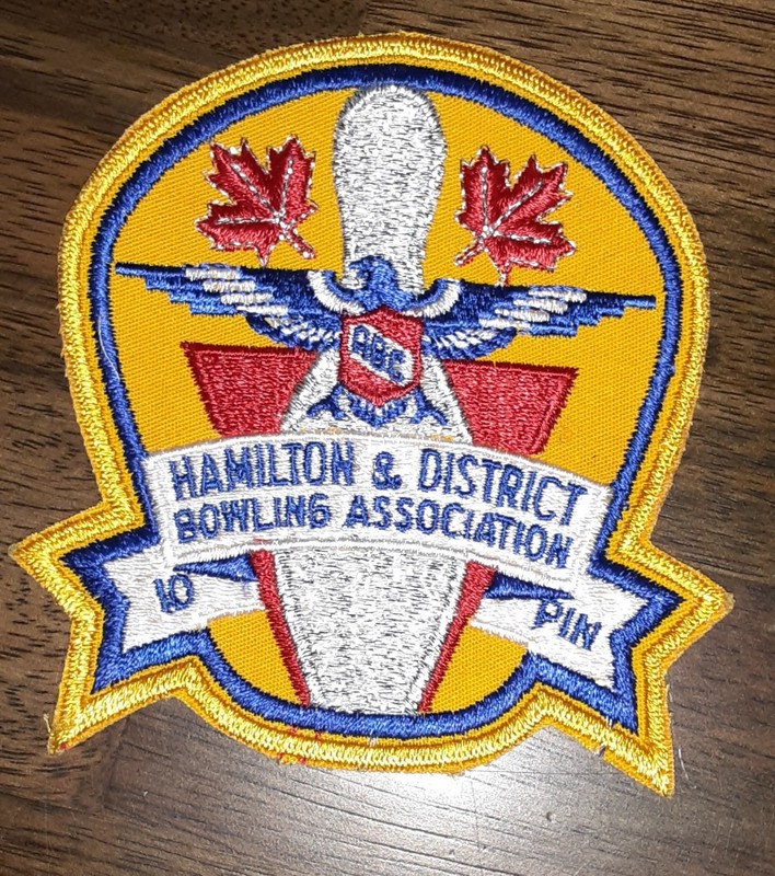 Hamilton & District Bowling Association patch