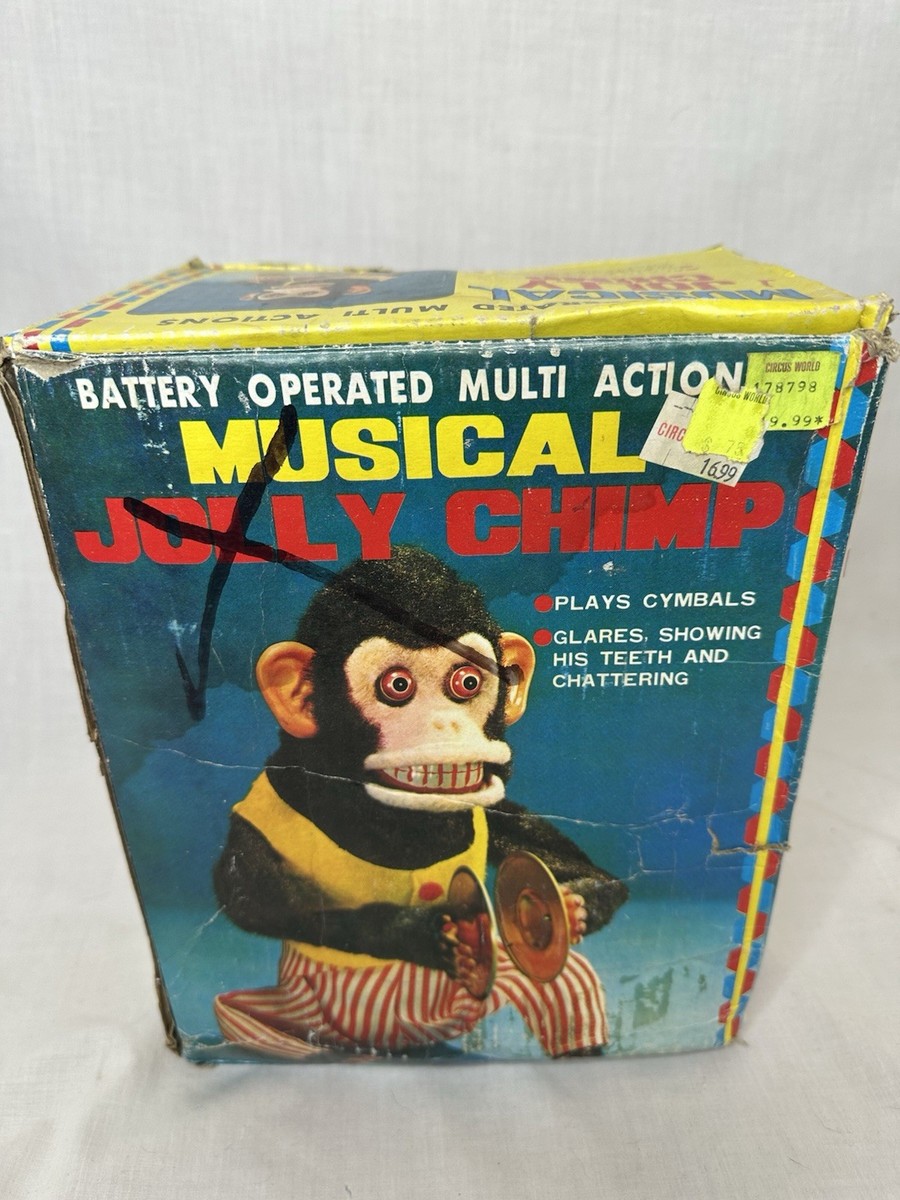 CK Musical Jolly Chimp Clapping Cymbal in Original Box UNTESTED