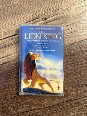 Disney The LION KING Soundtrack (Cassette, 1994) Elton John Tim Rice Hans Zimmer