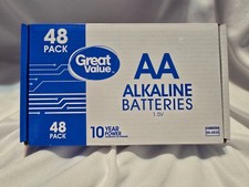 AAA Batteries 48 Pack Long Lasting 10 Year Shelf Life 0.31 per gallon