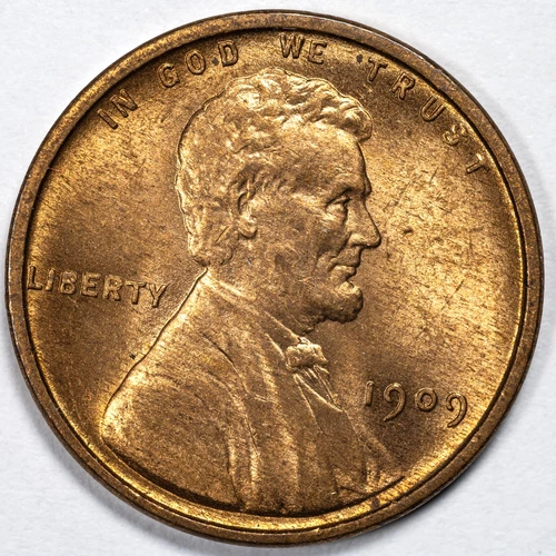 1909 VDB Lincoln Wheat Penny Cent Gem Uncirculated Red BU RD