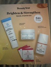 Beauty Stat Brighten And Strengthen Travel Starter Set SEALED 4piece Kit