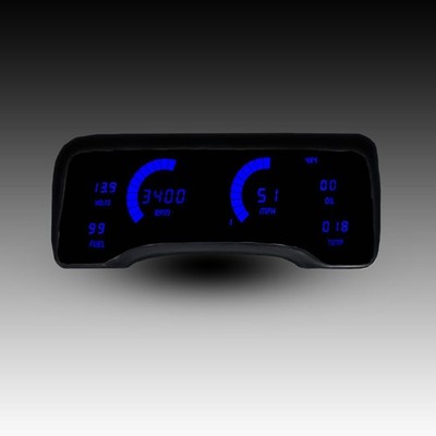 Intellitronix Blue LED Digital Gauge Cluster Set For 97-2001 Jeep XJ
