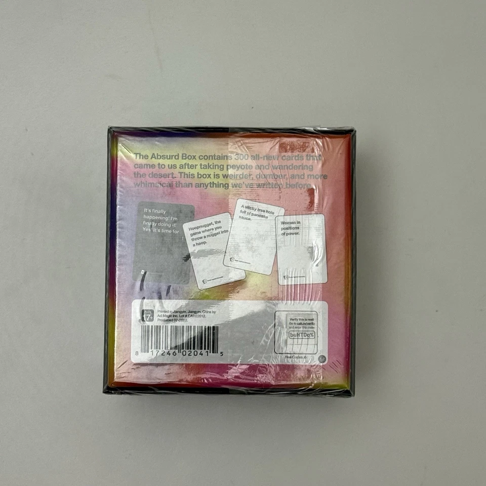 Cards Against Humanity Absurd Box Expansion Box - NEW SEALED - Image 2 of 2