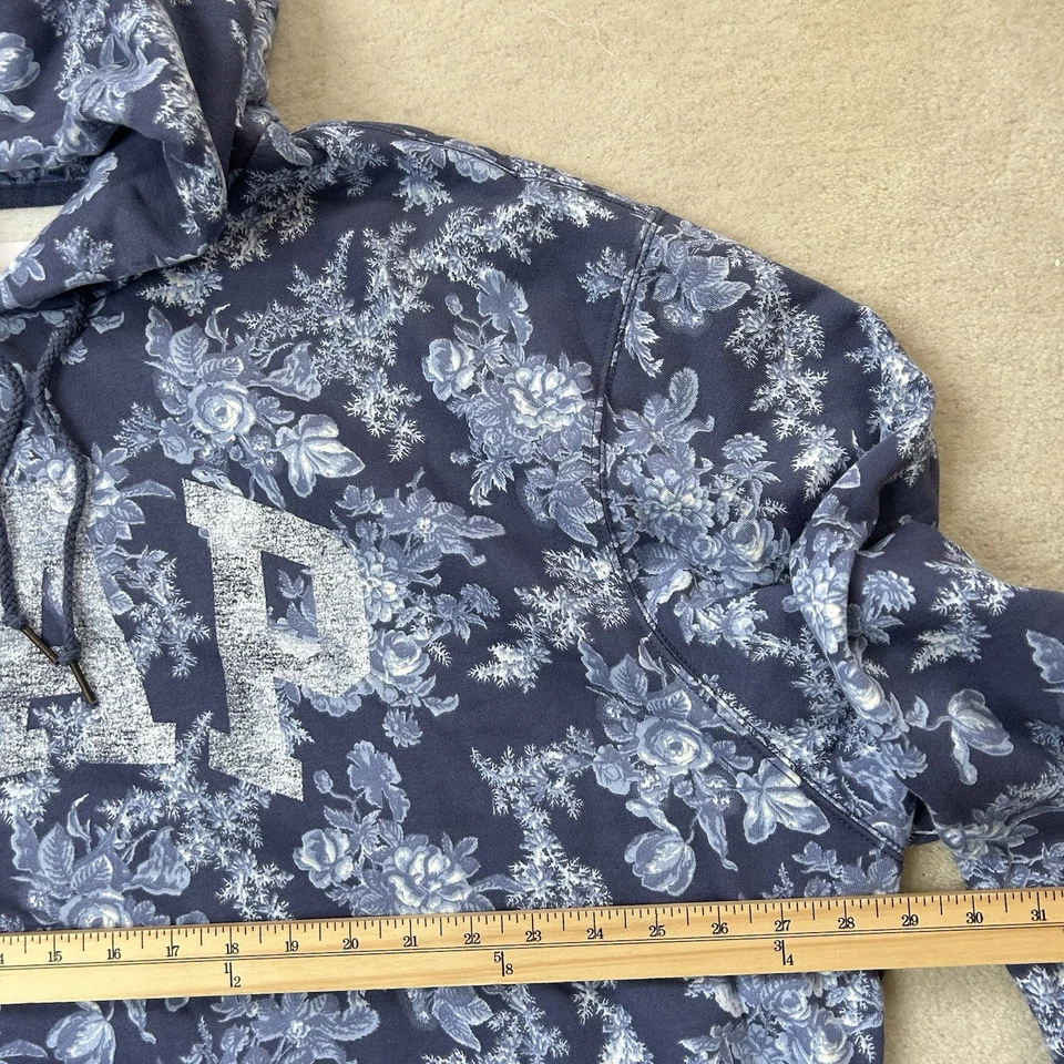 Love Shack Elegante X Gap Floral Sudadera con Capucha Para Mujer XXL Pullover Sudadera Logo Foto 4 de 4