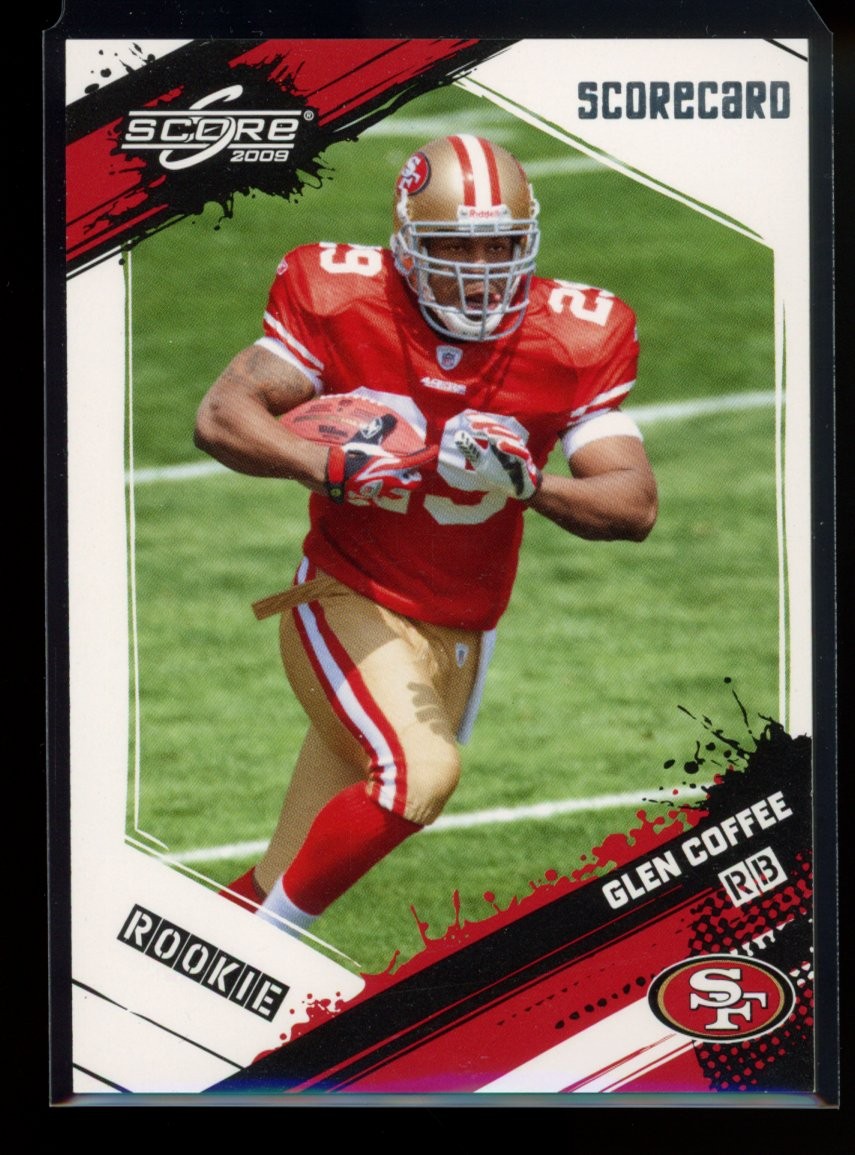 2009 Score #341 Glen Coffee Scorecard #/299