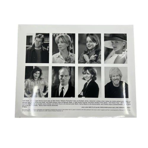 Walt Disney Pictures Lindsay Lohan The Parent Trap Movie Press Kit - Picture 12 of 12