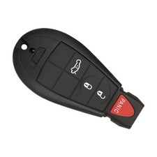 4 Button Remote Key Fob Case Fits For Dodge Ram 1500 2500 3500 Jeep Cherokee