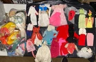 Vtg 1960’s Huge Lot Of Barbie Clothes And Accessories