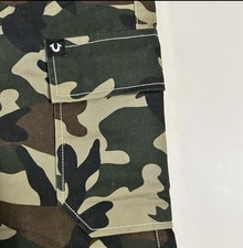 True Religion Men s Size LARGE Hunting Camo Cargo Jogger Pants 139 New With Tag