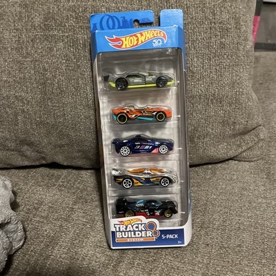 Hot Wheels Car Pack 5 Track Builder System 21/10 Carbonic