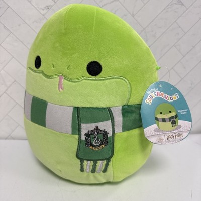 Squishmallows 10'' Wizarding World Harry Potter Slytherin Snake House Plush NWT