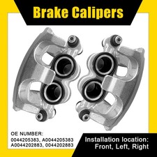 Fits Mercedes-Benz Vito Mixto Van Brake Calipers Front Pair 06-14 A0044205383
