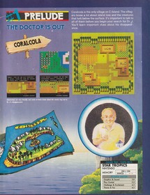 Vintage 1991 StarTropics Original NES Debut Print Ad/ 13 Hint Pgs 20x26cm NIN 21