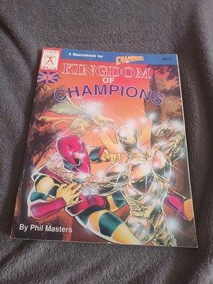 Champions - Sourcebook - Kingdom of Champions - Hero System -  ICE - engl. - RPG